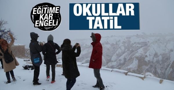 KAYMAKAM OKULLAR TATİL DEDİ
