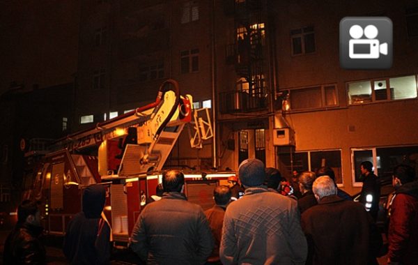 AİLESİNİ VE KENDİNİ YAKMAKLA TEHDİT ETTİ