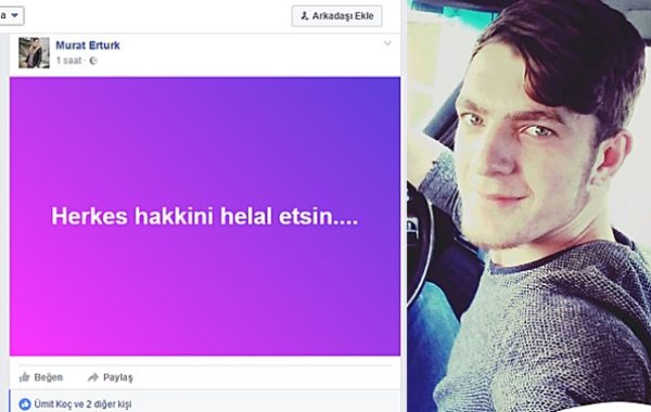 FACEBOOK HESABINDAN HELALLİK İSTEDİ