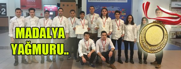 BEÜ’NE MADALYA YAĞDI