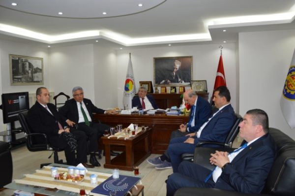 EREĞLİ’DE BİR DİZİ ZİYARETLERDE BULUNDU