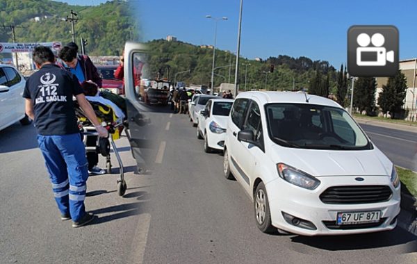 EREĞLİ’DE ZİNCİRLEME KAZA