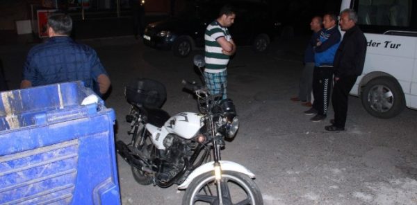 MOTORSİKLET SÜRÜCÜSÜ ALKOLLÜ ÇIKTI..