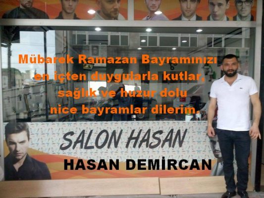 SALON HASAN ,BAYRAM MESAJI..