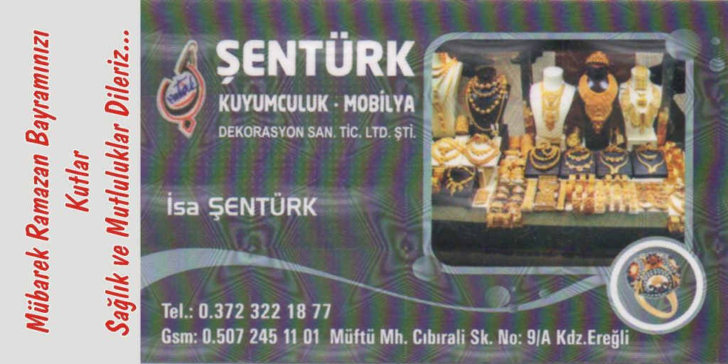 AzENTA?RK KUYUMCULUK ,BAYRAM MESAJI..