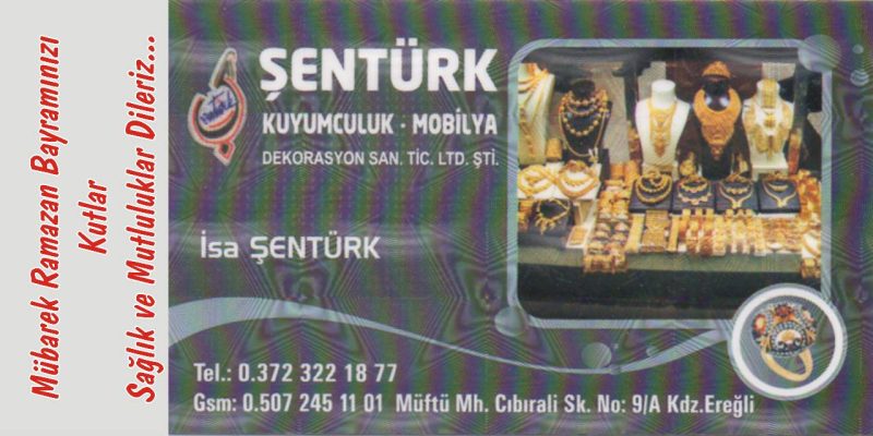 AzENTA?RK KUYUMCULUK ,BAYRAM MESAJI..