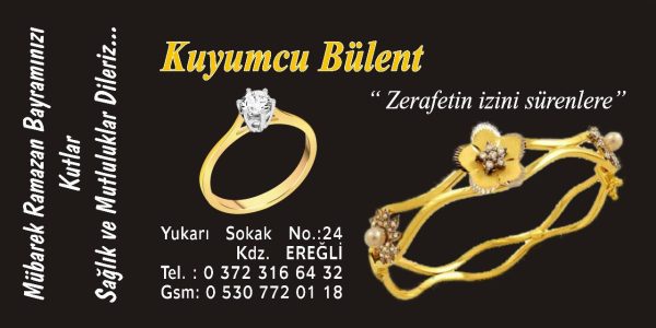 KUYUMCU BA?LENT,BAYRAM MESAJI..