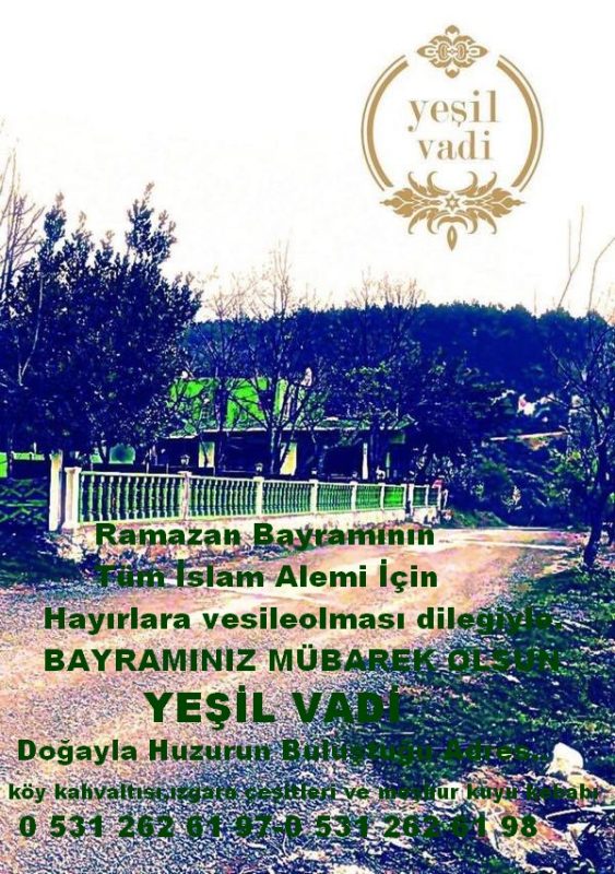 YEAzA�L VADA� ,BAYRAM MESAJI..