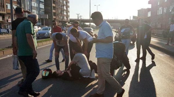 MOTORSA�KLET A�LE OTOMOBA�L A�ARPIAzTI..
