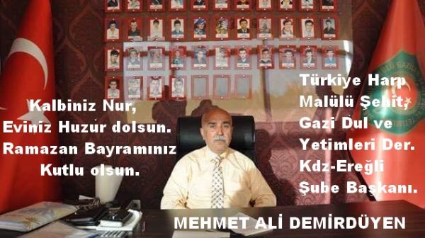 MEHMET ALA� DEMA�RDA?YEN ,BAYRAM MESAJI..