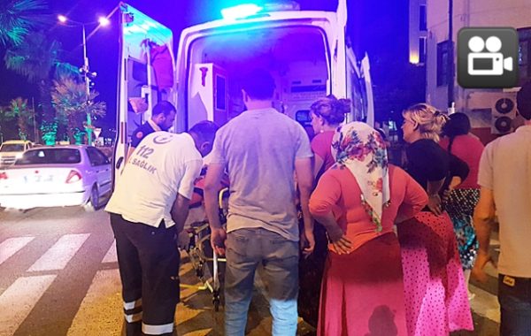 Yine motorsiklet kazasA�..