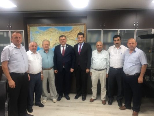 A�ATUROAzLU, ALAPLI SU BA�RLA�AzA� HEYETA� A�LE BA�RLA�KTE DSA� GENEL MA?DA?RLA?AzA?NA? ZA�YARET ETTA�..