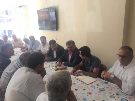 A�ATUROAzLU VE A�AKIR MUHTARLAR’LA BA�R ARAYA GELDA�..