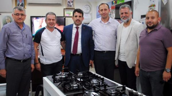 A�AKIR; ESNAF VE VATANDAAzLARI ZA�YARET ETTA�..
