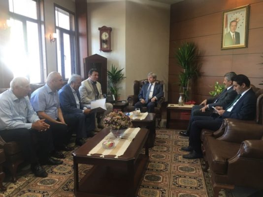 ULUPINAR VE BAAzKANLAR VALA�LA�K VE ADLA�YE ZA�YARETLERA�NDE BULUNDULAR..