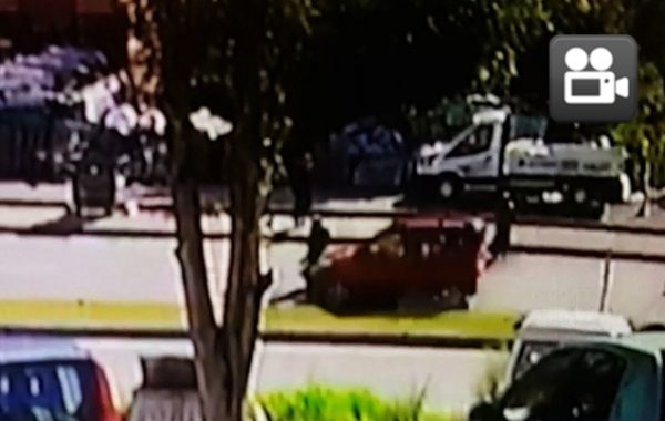 KAZA ANI GA?VENLA�K KAMERALARINA YANSIDI..