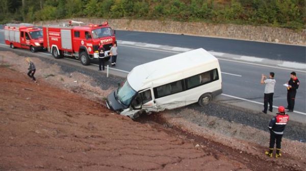 ZONGULDAK -EREAzLA� YOLUNDA YA�NE KAZA..