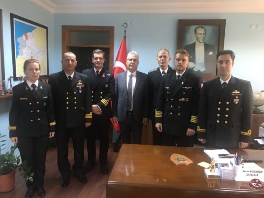KOMUTANLARDAN ZA�YARET