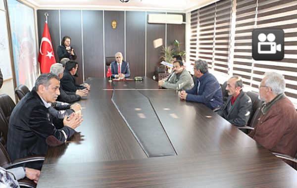 KAYMAKAMI ZA�YARET ETTA�LER