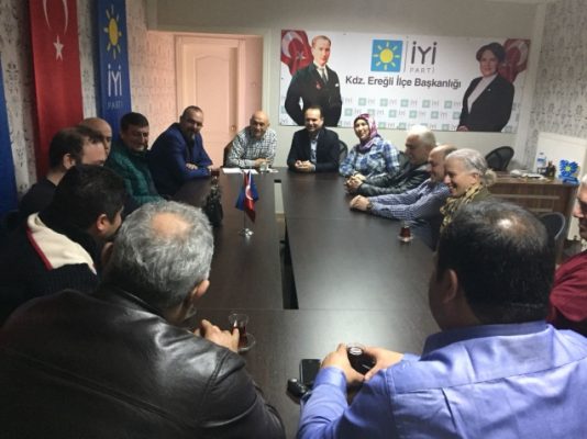 A�YA� PARTA�’YE BAYCIK ZA�YARETA�