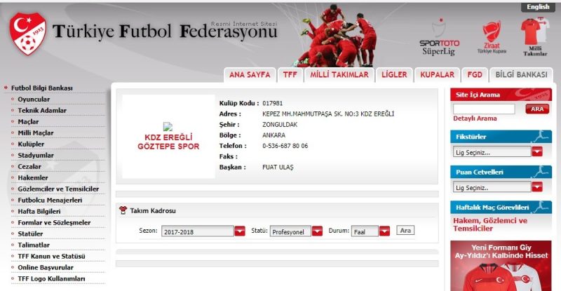 GA�ZTEPESPOR TESCA�LLENDA�