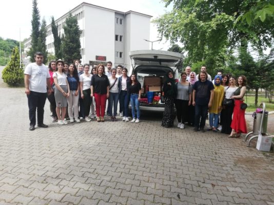KİTAP TOPLADILAR