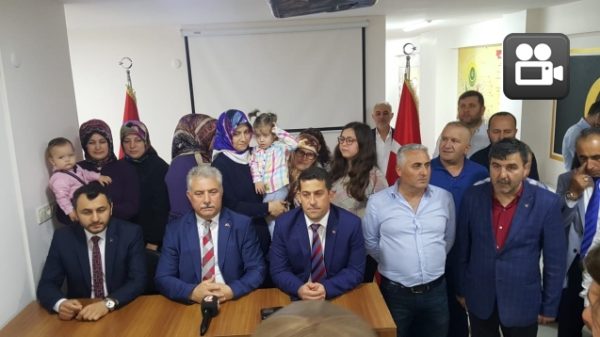MHP’DE ADAYLAR TANITILDI