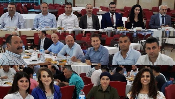 İFTARDA BİR ARAYA GELDİLER