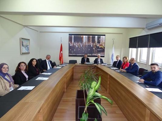 TOPLANTI YAPTI…