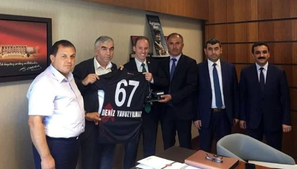 ZİYARET TOPLANTIYA DÖNÜŞTÜ