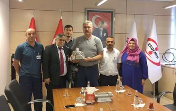 NEZAKET ZİYARETİ GERÇEKLEŞTİRDİLER