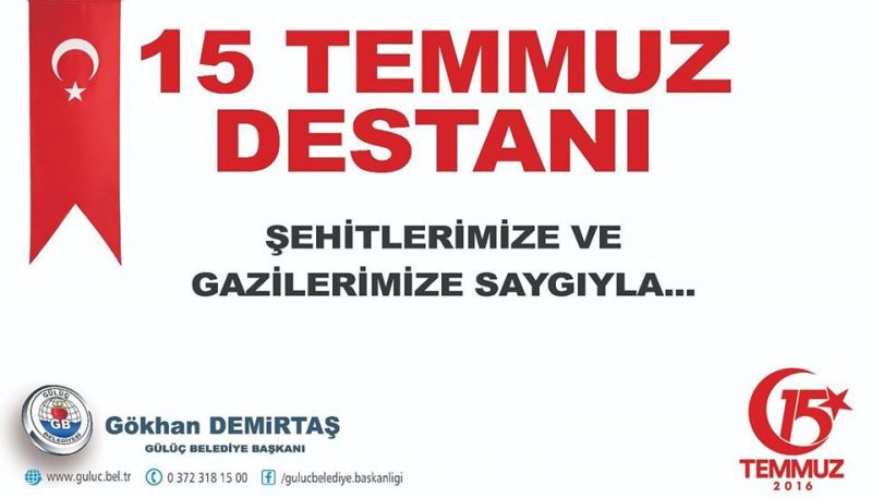 ŞEHİT VE GAZİLERİMİZE SAYGIYLA…