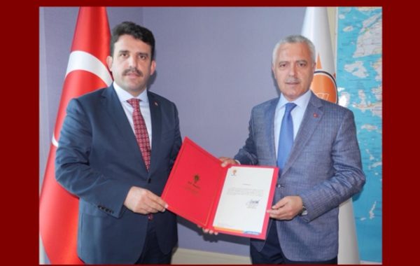 ÇAKIR, YENİDEN İLÇE BAŞKANI OLDU
