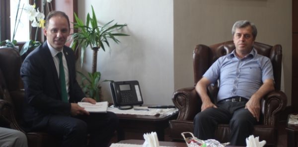VALİ’YE HALKIN SORULARINI İLETTİ