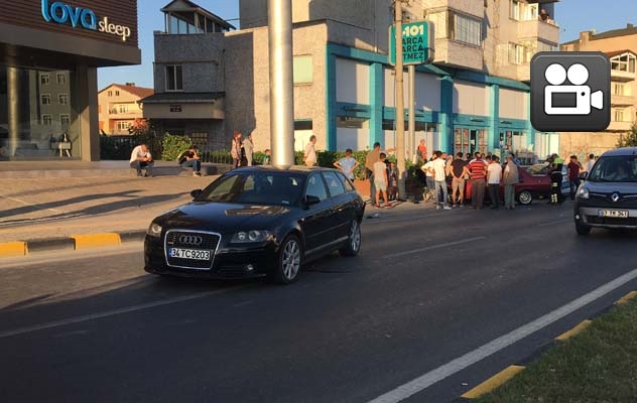 LÜKS ARAÇ HURDAYA DÖNDÜ…