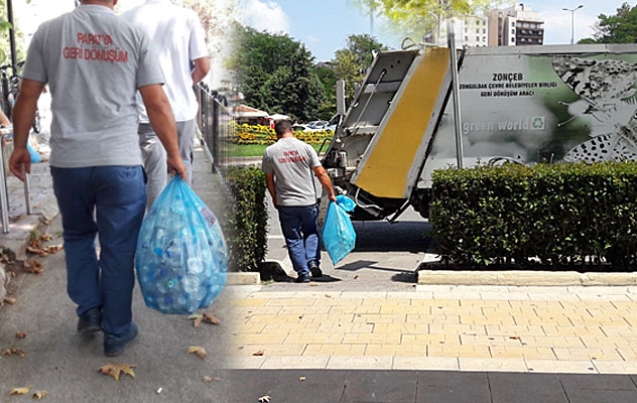 GERİ DÖNÜŞÜM BAŞLADI