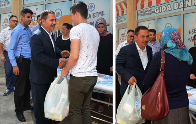 İHTİYAÇ SAHİPLERİNİ UNUTMADI…