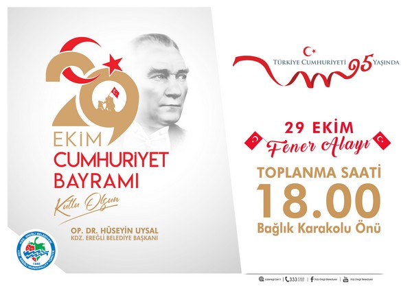 UYSAL’IN 29 EKİM MESAJI…