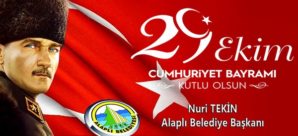 TEKİN’İN 29 EKİM MESAJI…