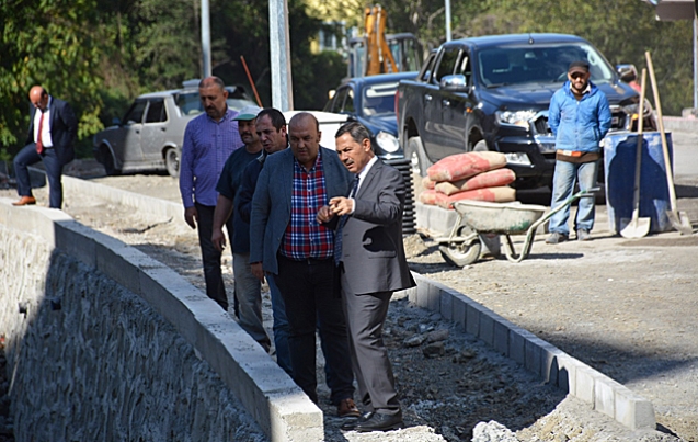 UYSAL, SAKİNDEREYİ İNCELEDİ…