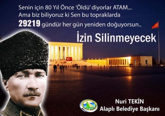 TEKİN’DEN 10 KASIM MESAJI…