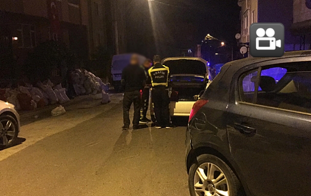 3 ARACA ÇARPIP GİTTİ…