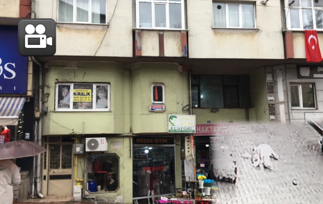 BETON ZEMİNE ÇAKILDI…