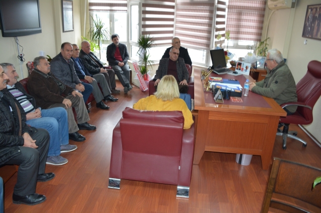 POSBIYIK’A MUHTARLARDAN ZİYARET…