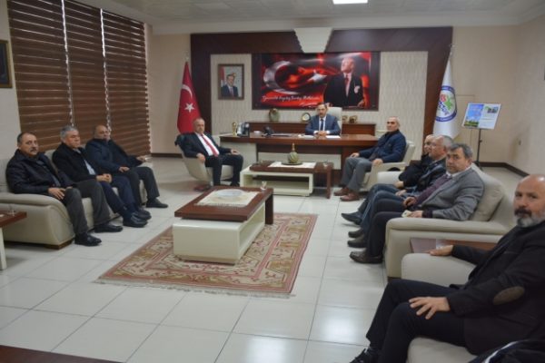 MUHTARLAR UYSAL’LA BULUŞTU…