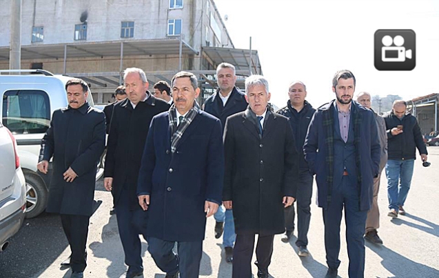 UYSAL, BELEN SANAYİ SİTESİNDEYDİ…