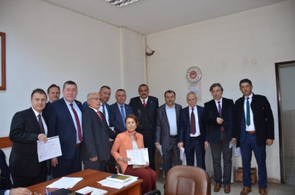 NURİ TEKİN MAZBATASINI ALDI…
