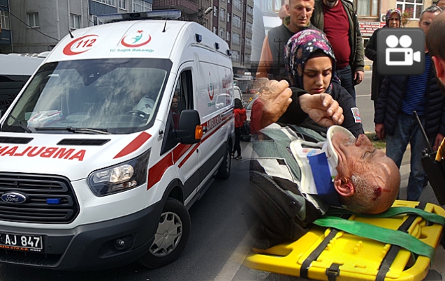 KARŞIYA GEÇMEK İSTEDİ VE…