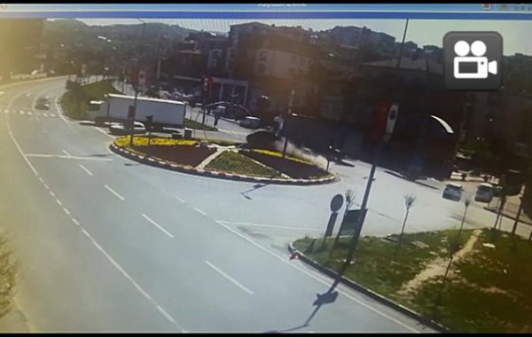 KAZA ANI KAMERALARA YANSIDI…