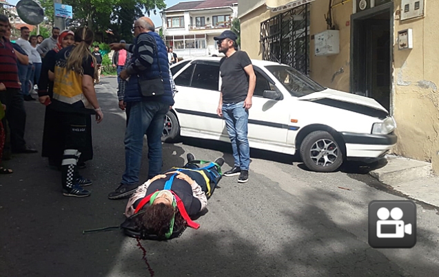 YAYAYA VE BİNAYA ÇARPTI…